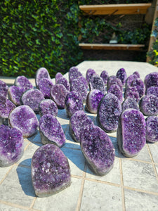 Purple only Amethyst from Uruguay high grade