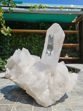 Load image into Gallery viewer, Quartz Lemurian Quartz Cluster Raw with Rainbows
