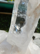 Load image into Gallery viewer, Quartz Lemurian Quartz Cluster Raw with Rainbows
