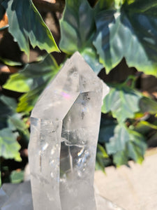 Quartz Lemurian Quartz Cluster Raw with Rainbows