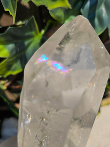 Quartz Lemurian Quartz Cluster Raw with Rainbows