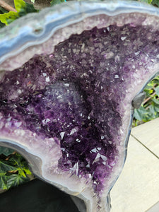 Amethyst angel wings - Statement Crystals - Butterfly wings