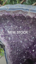 Load and play video in Gallery viewer, Amethyst angel wings - Statement Crystals - Butterfly wings
