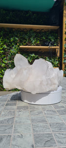 QUARTZ LEMURIAN QUARTZ CLUSTER RAW EXTRA LARGE