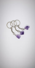 Load image into Gallery viewer, Infinite Energy Amethyst Keyring Keychain
